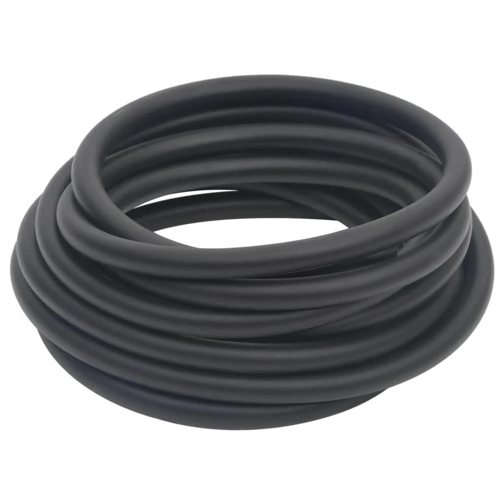 Hibridinė oro žarna, juodos spalvos, 0,6", 5m, guma ir PVC