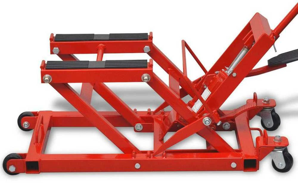 Hidraulinis Motociklo/ATV Keltuvas, 680 kg, Raudonas