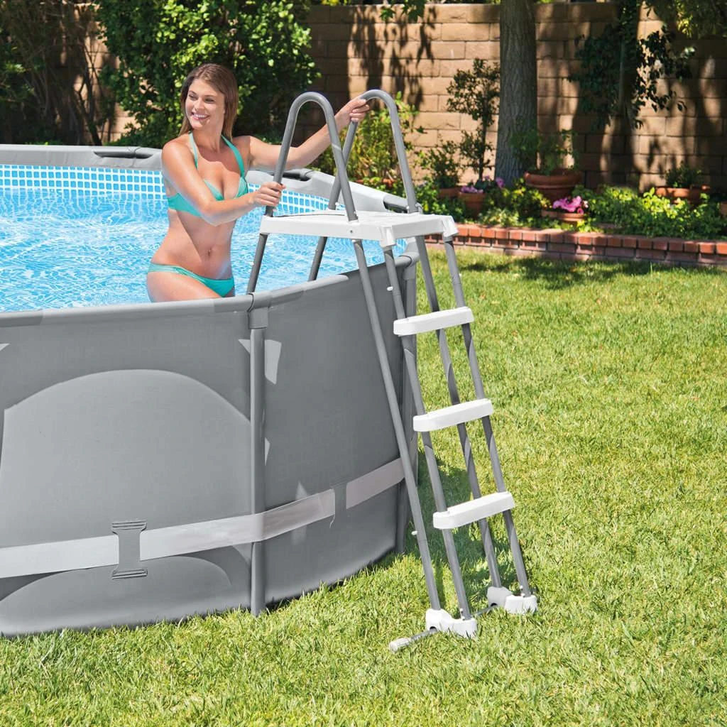 Intex baseino kopėčios su nuimamais laipteliais 110 cm