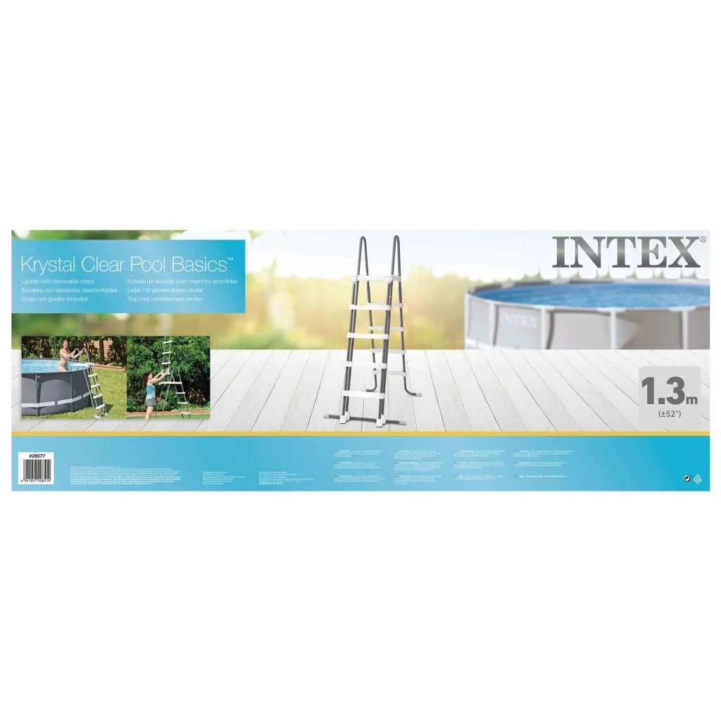 Intex Apsauginės baseino kopetėlės, 5 laipteliai, 132cm