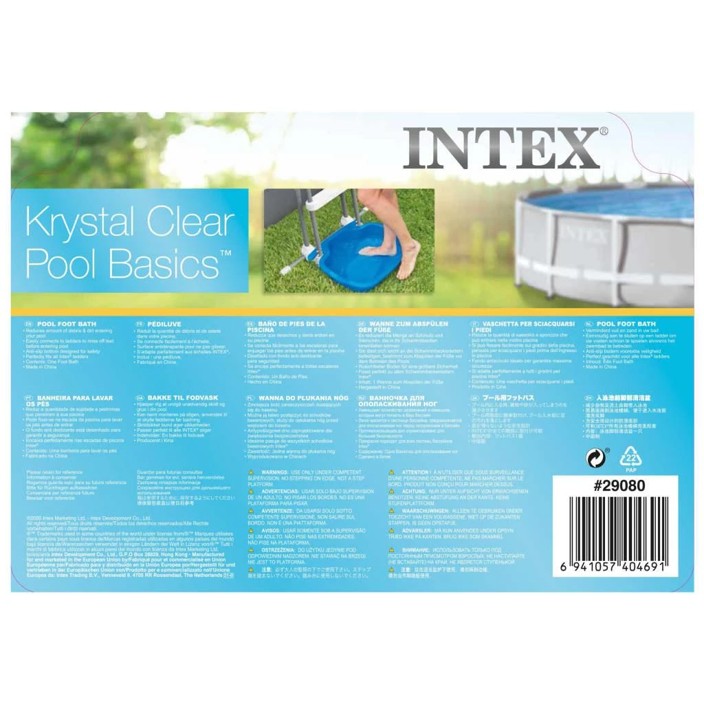 Intex Foot Bath baseinas Mėlyna