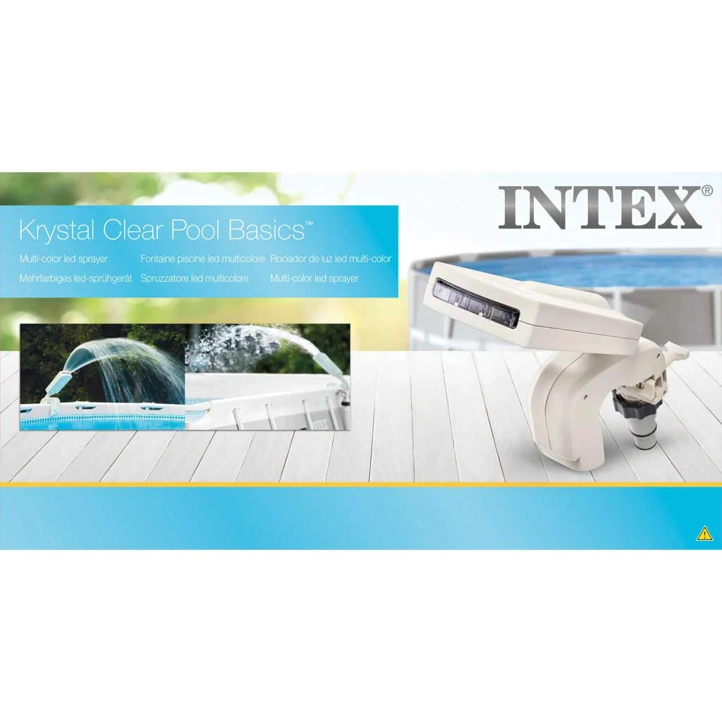 Intex Baseino purkštukas su LED apšvietimu, PP, 28089