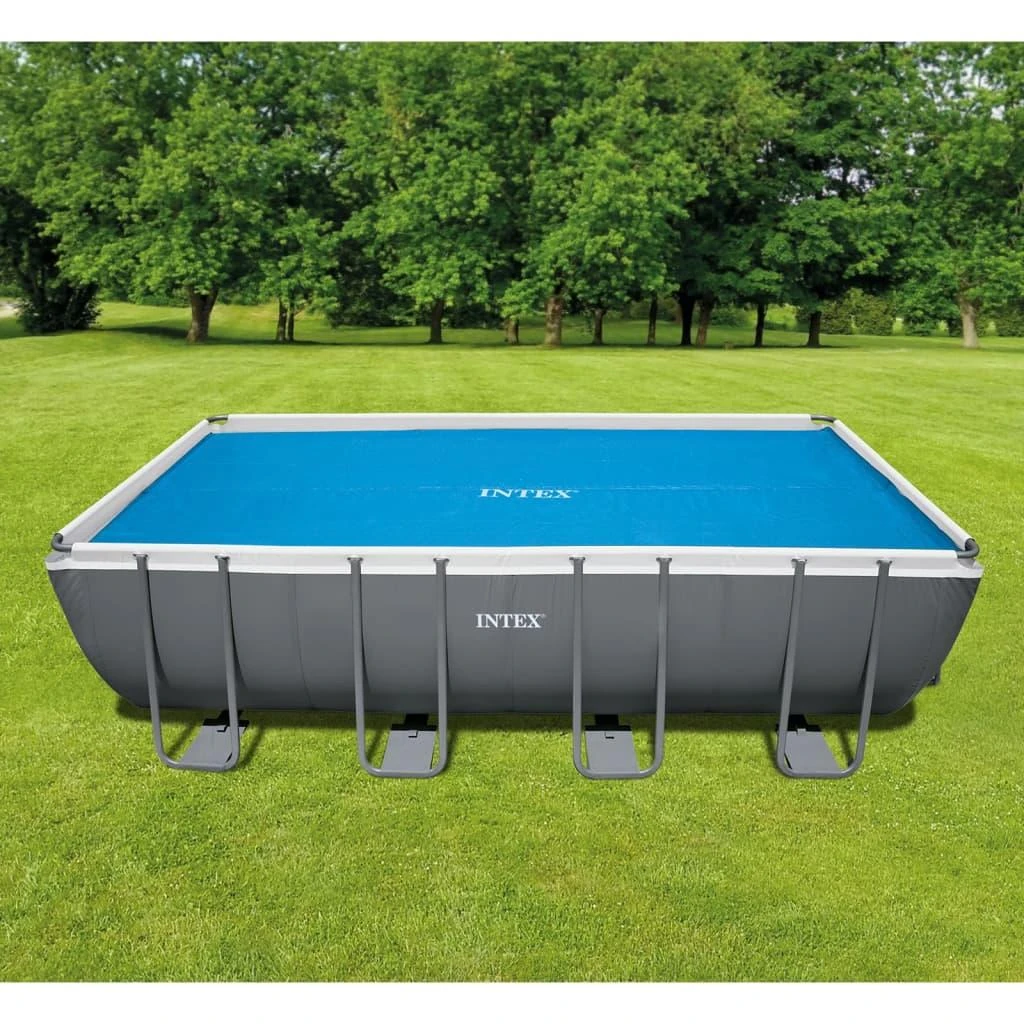 Intex Baseino uždangalas, mėlynas, 538x253cm, polietilenas