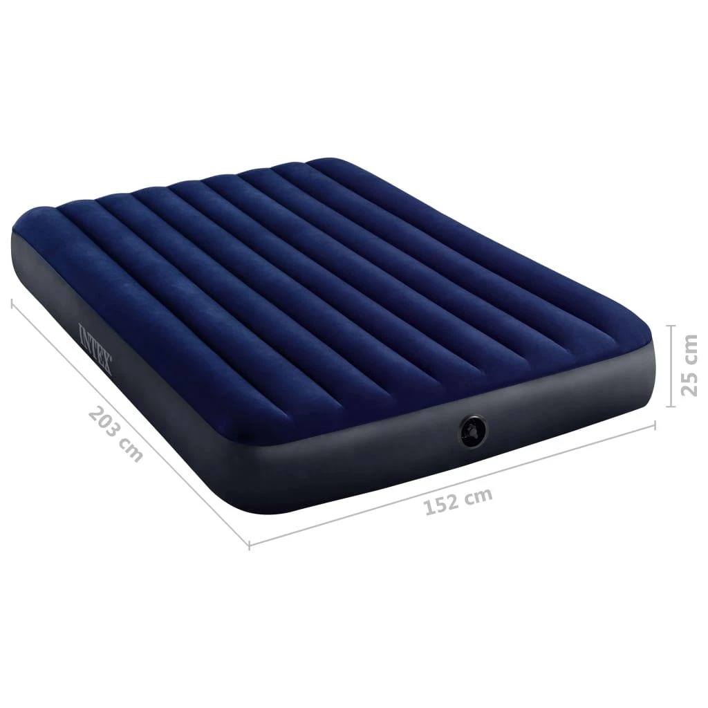 Intex Dura-Beam pripučiama lova su siurbliu, mėlyna, 152x203x25 cm