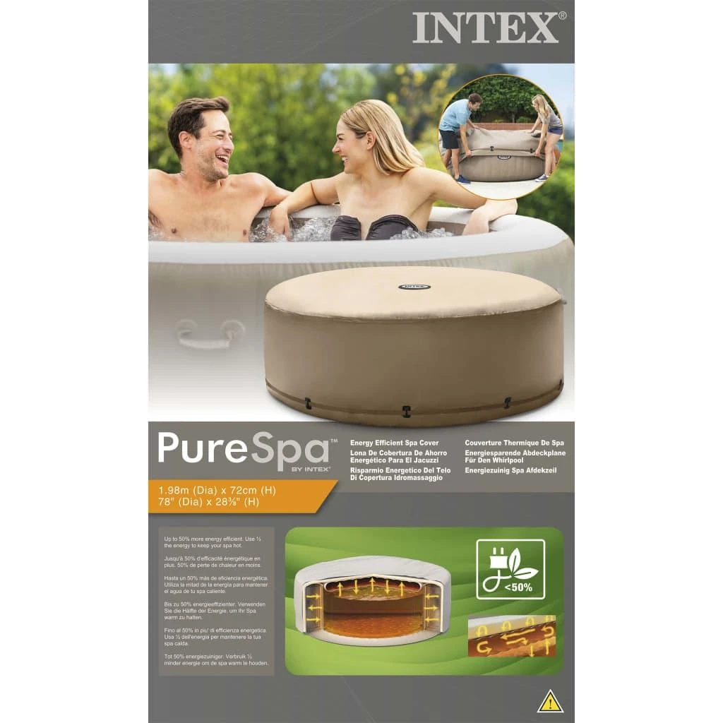 Intex Energiją tausojantis spa uždangalas, 28523