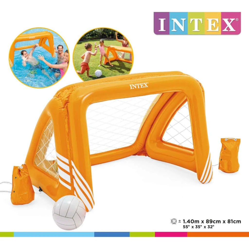 Intex Fun Goal Game Pripučiami vandensvydžio vartai, 140x89x81cm