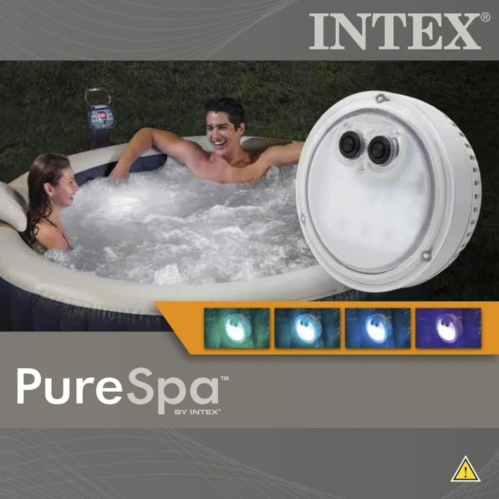 Intex Įvairiaspalvis LED šviestuvas burbulinei voniai, 28503