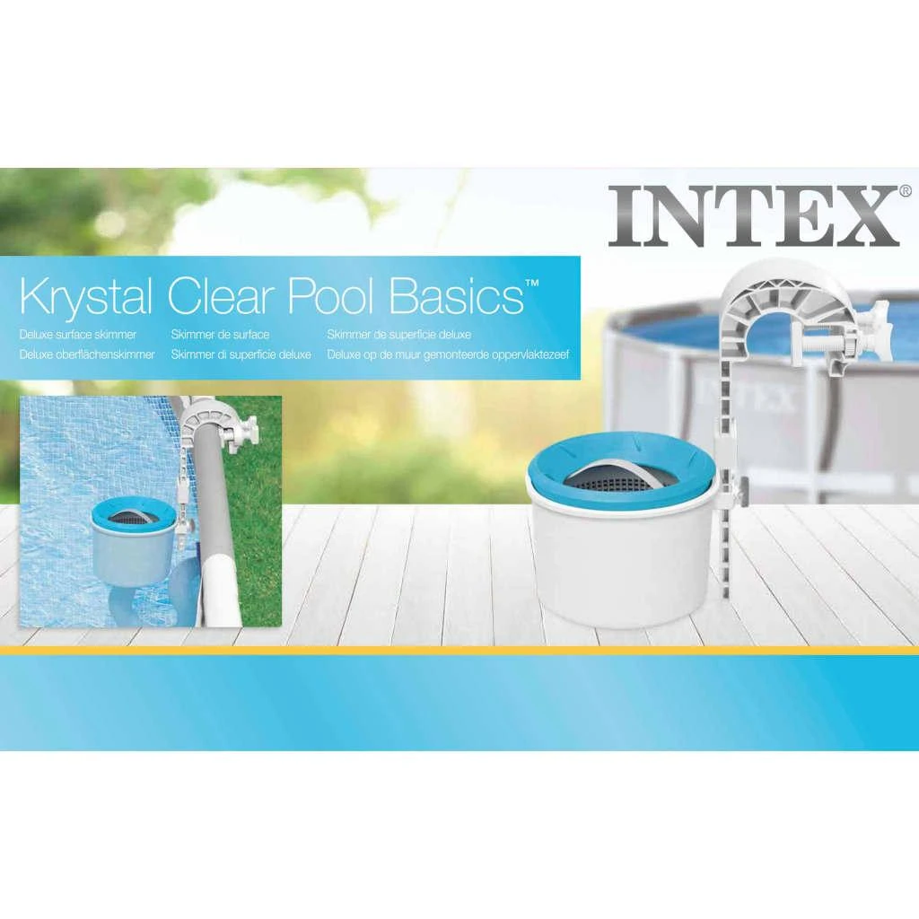 Intex Prie sienos montuojamas baseino paviršiaus separatorius Deluxe