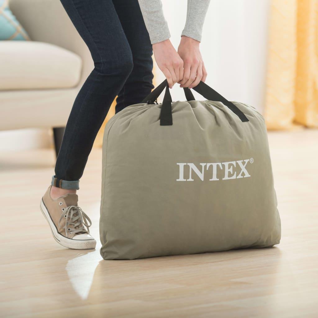 Intex 64132 vienvietis pripučiamas čiužinys su integruota pompa