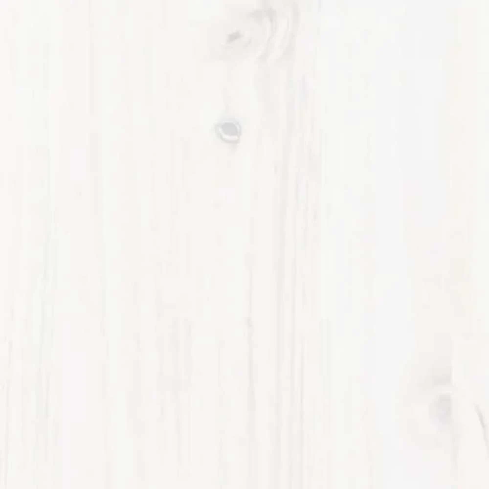 Ištraukiama lova, balta, 2x(90x200)cm, pušies medienos masyvas