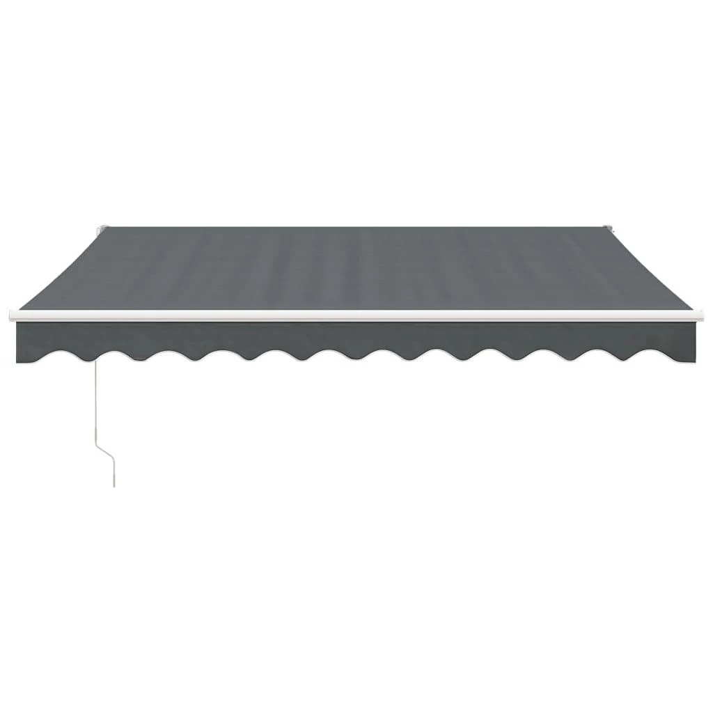Automatinė ištraukiama markizė, antracito spalvos, 3,5x2,5m