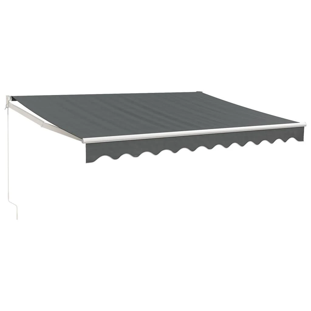 Ištraukiama markizė, antracito, 3x2,5m, audinys ir aliuminis