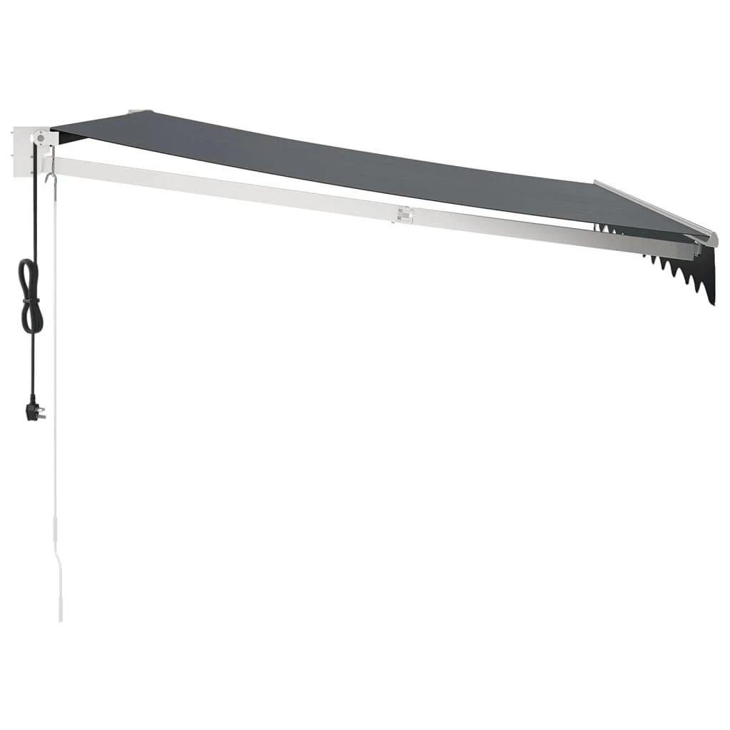 Automatinė ištraukiama markizė, antracito spalvos, 3x2,5m