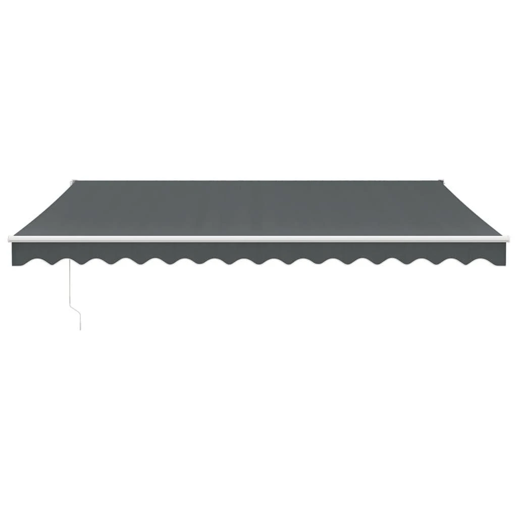 Automatinė ištraukiama markizė, antracito spalvos, 4x3m