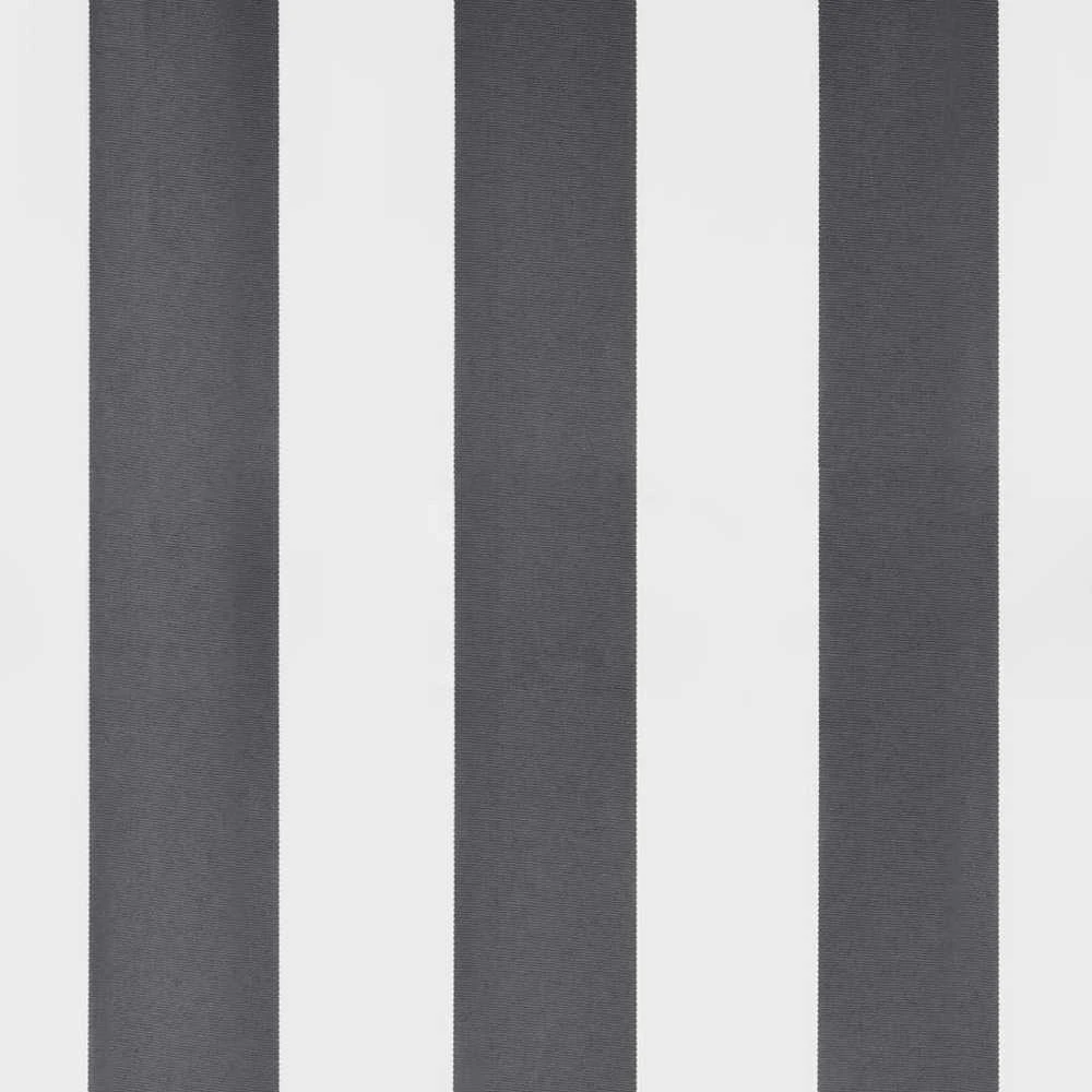 Ištraukiama markizė, antracito/balta, 3x2,5m, audinys/aliuminis