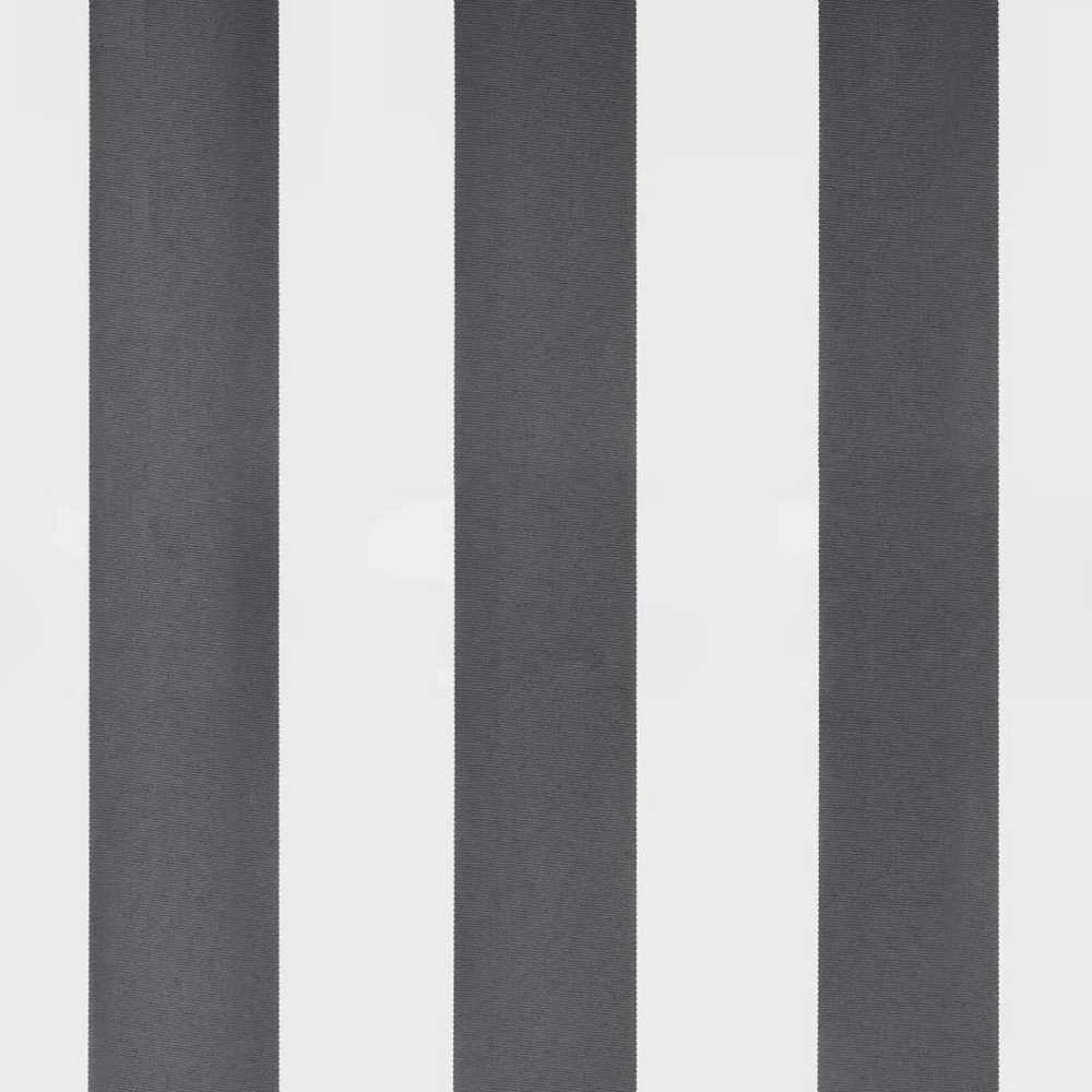 Ištraukiama markizė, antracito/balta, 4x3m, audinys/aliuminis