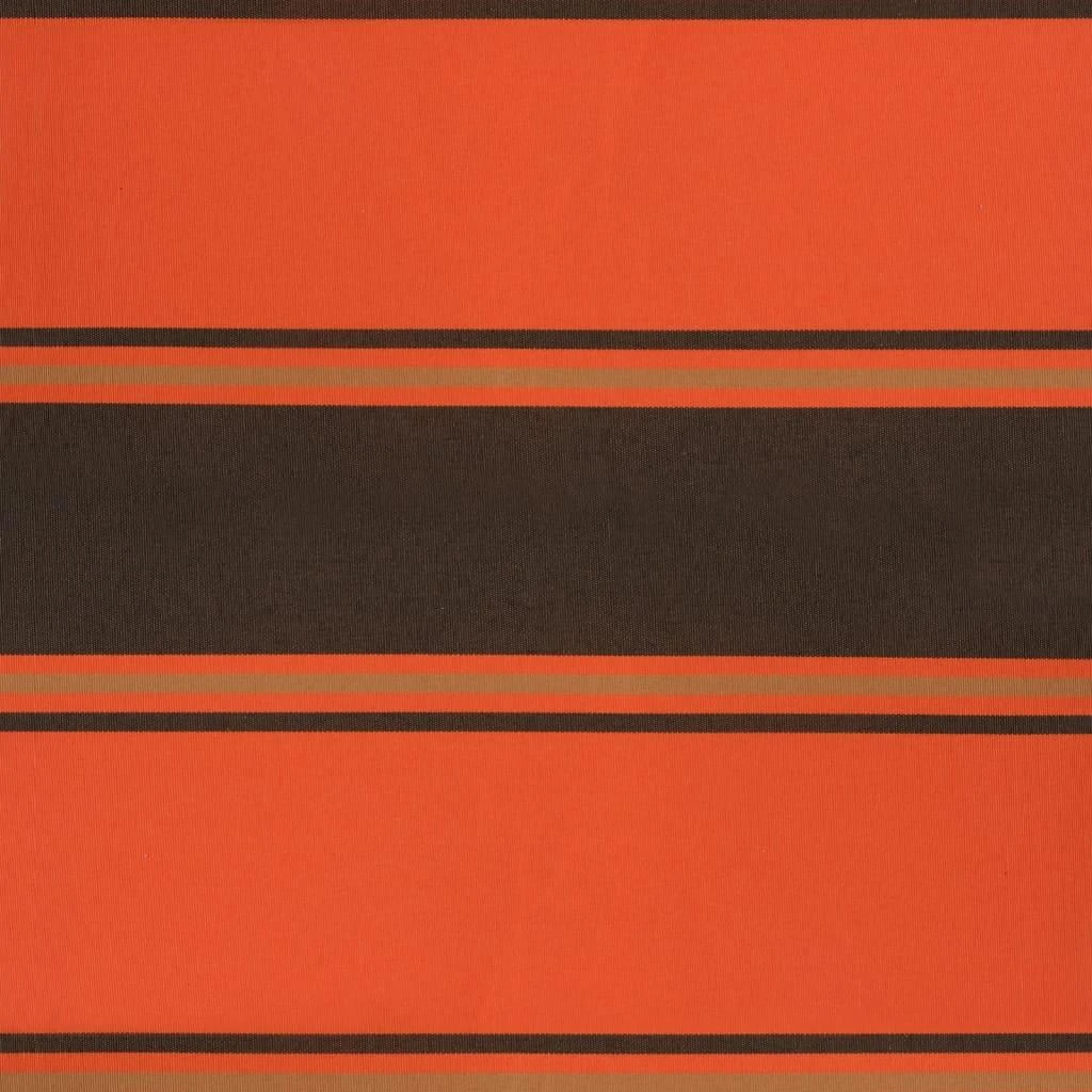 Ištraukiama markizė, oranžinė/ruda, 3,5x2,5m, audinys/aliuminis