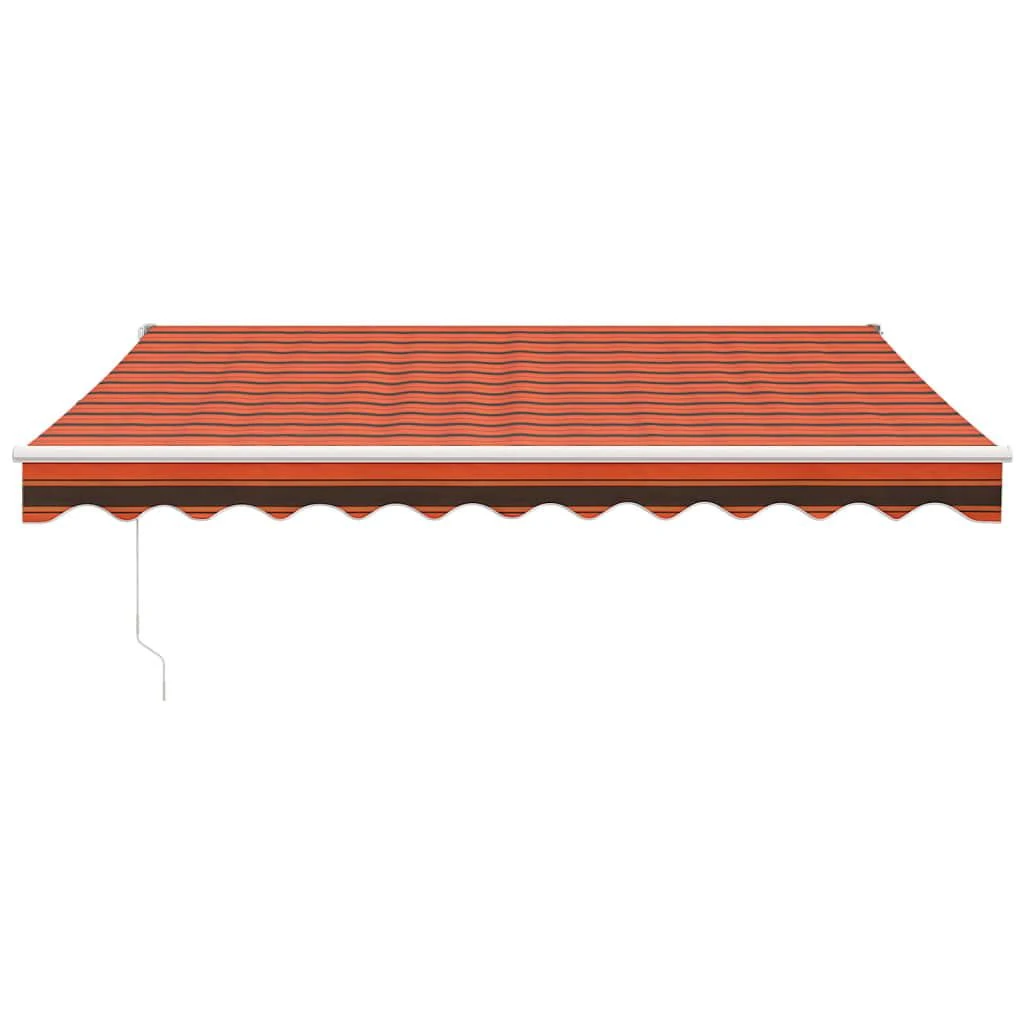 Ištraukiama markizė, oranžinė/ruda, 3x2,5m, audinys/aliuminis