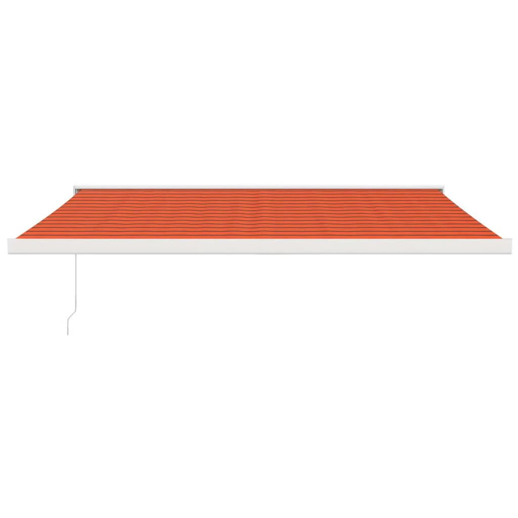 Ištraukiama markizė, oranžinė/ruda, 4,5x3m, audinys/aliuminis