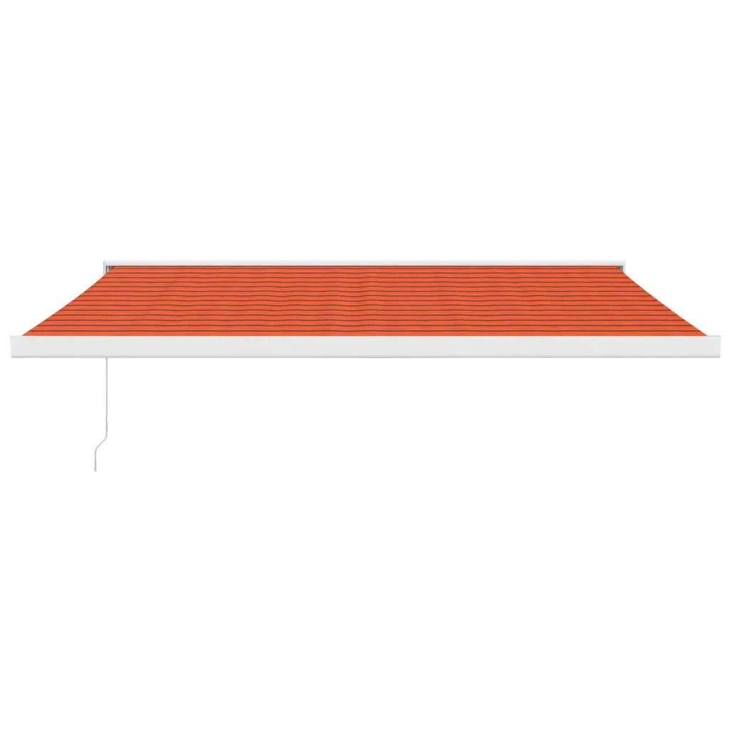 Ištraukiama markizė, oranžinė/ruda, 4x3m, audinys ir aliuminis
