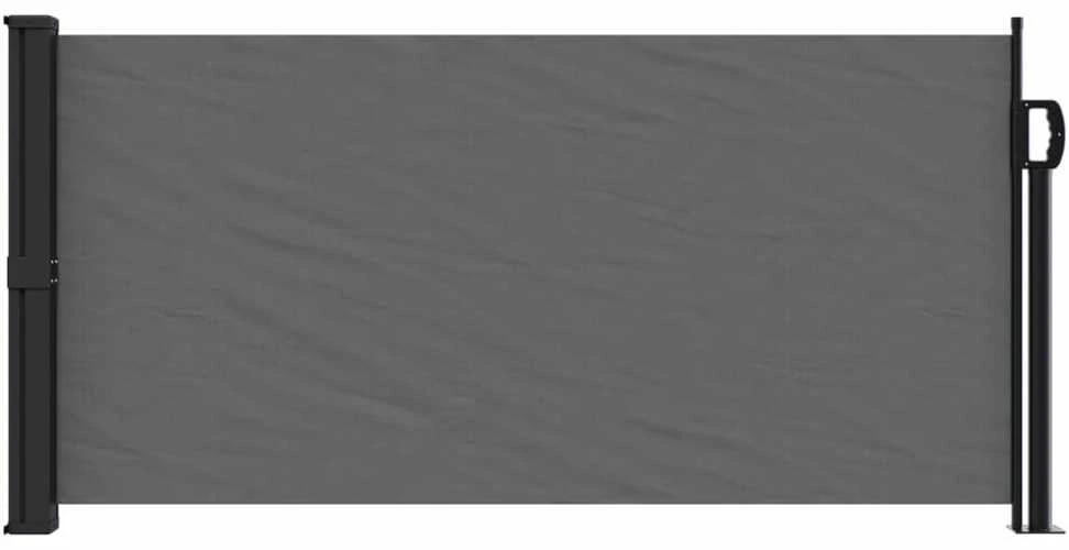 Ištraukiama šoninė markizė, antracito spalvos, 100x300cm