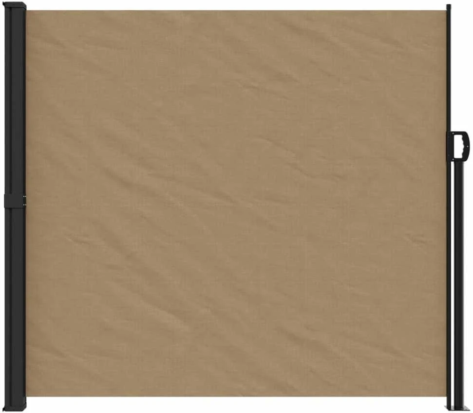 Ištraukiama šoninė markizė, taupe spalvos, 180x300cm