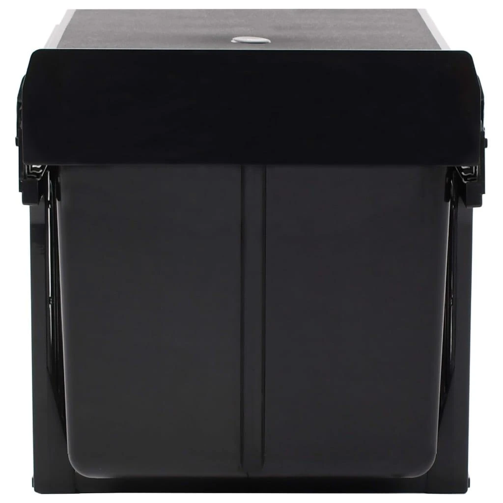 Ištraukiama virtuvės spintelės šiukšliadėžė, 48l, soft-close