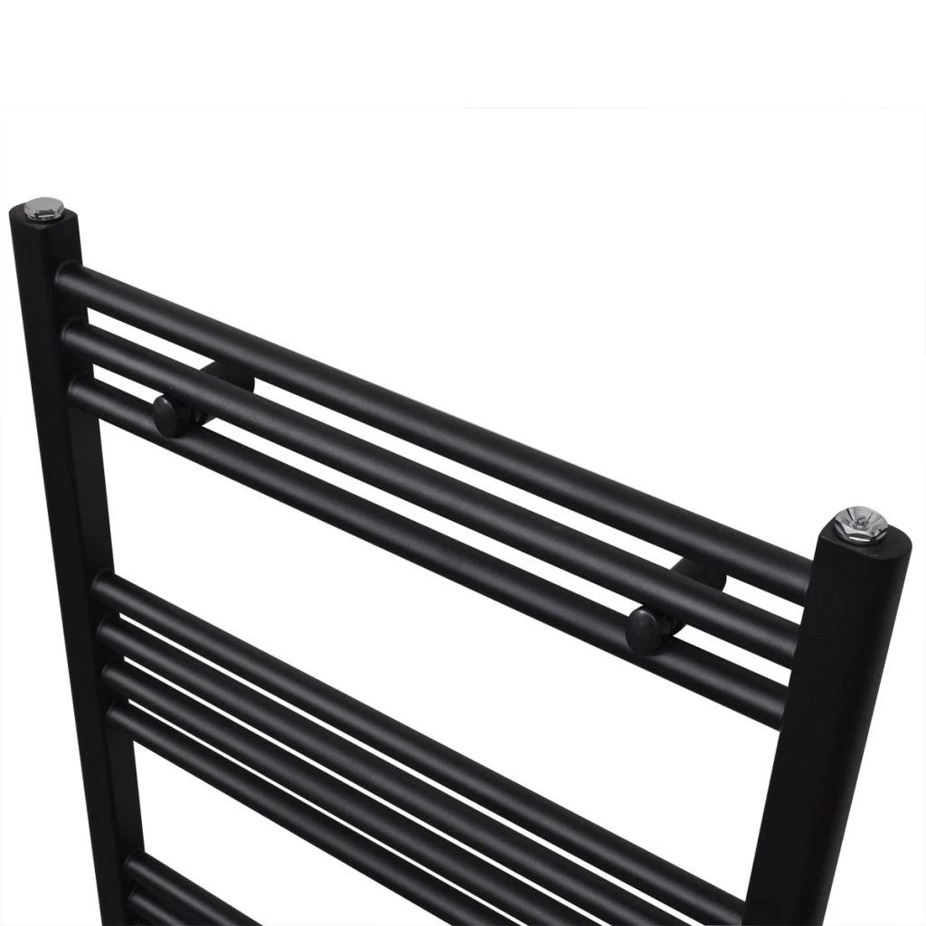 Radiatorius/rankšluosčių džiovykla voniai, juodas, 500x1160mm
