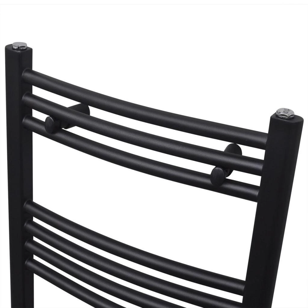 Radiatorius/rankšluosčių džiovykla voniai, juodas, 500x1160mm