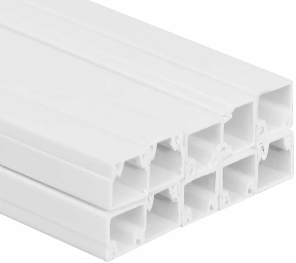 Kabelių kanalas, 20x10mm, 10m, PVC