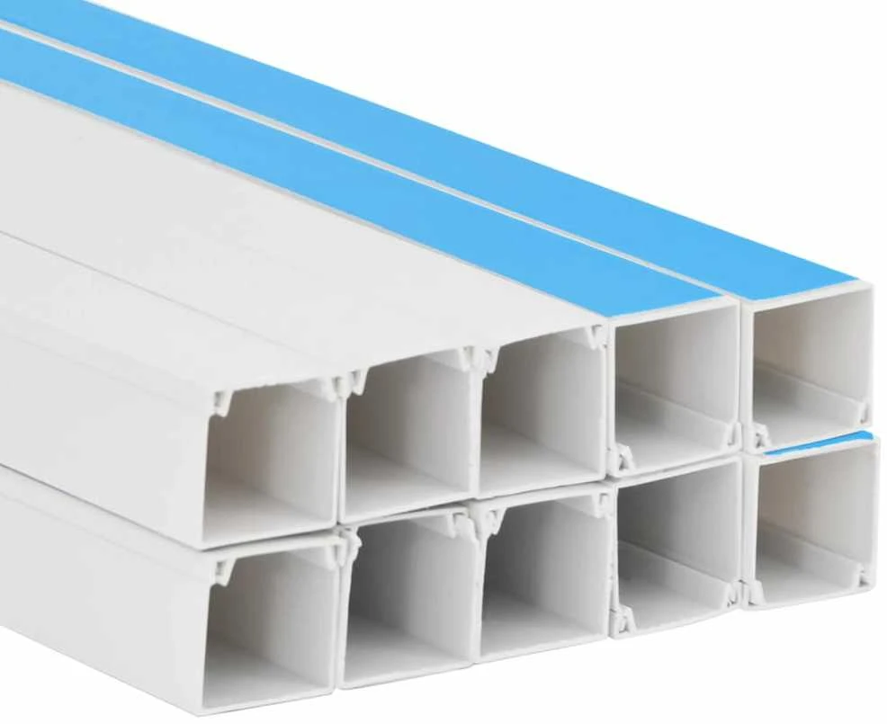 Kabelių kanalas, 25x25mm, 10m, PVC, savaime prilimpantis