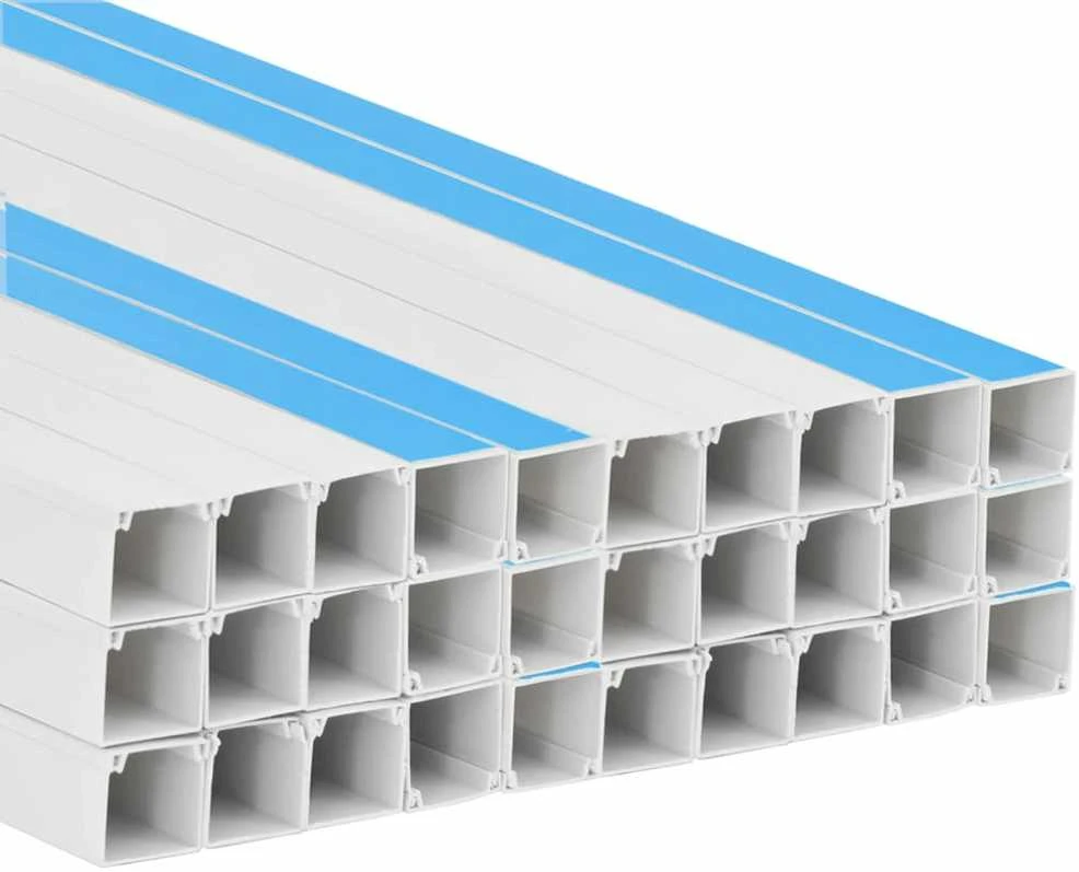 Kabelių kanalas, 30x15mm, 30m, PVC, savaime prilimpantis