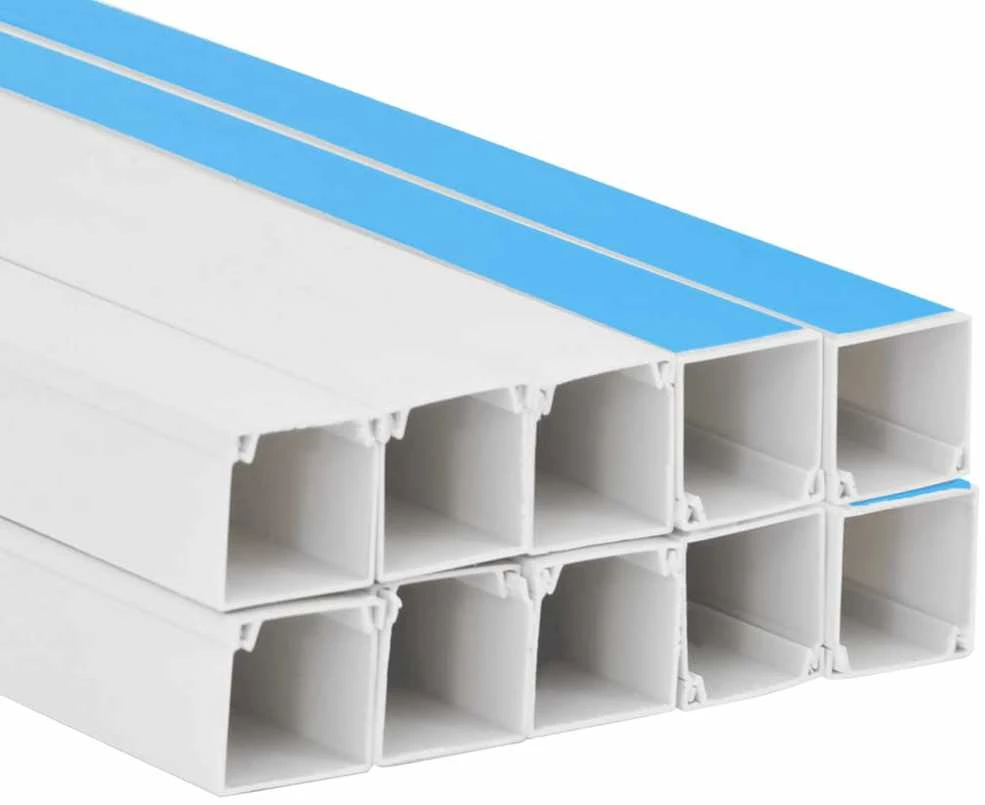 Kabelių kanalas, 40x25mm, 10m, PVC, savaime prilimpantis