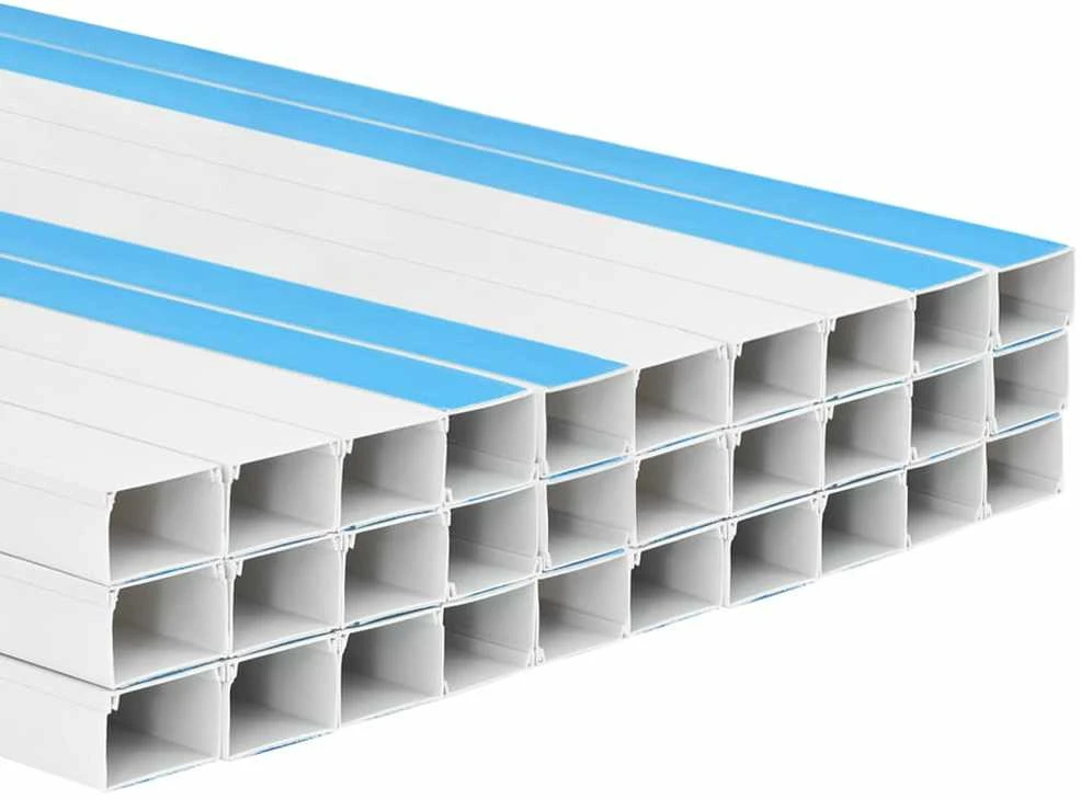Kabelių kanalas, 60x60mm, 30m, PVC, savaime prilimpantis