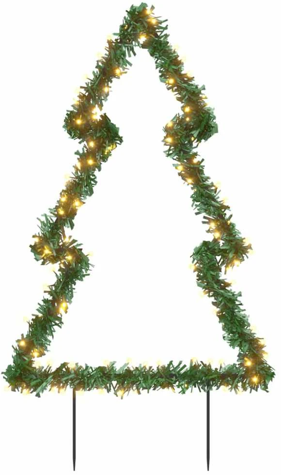 Kalėdinė šviečianti dekoracija eglutė, 115LED, 90cm