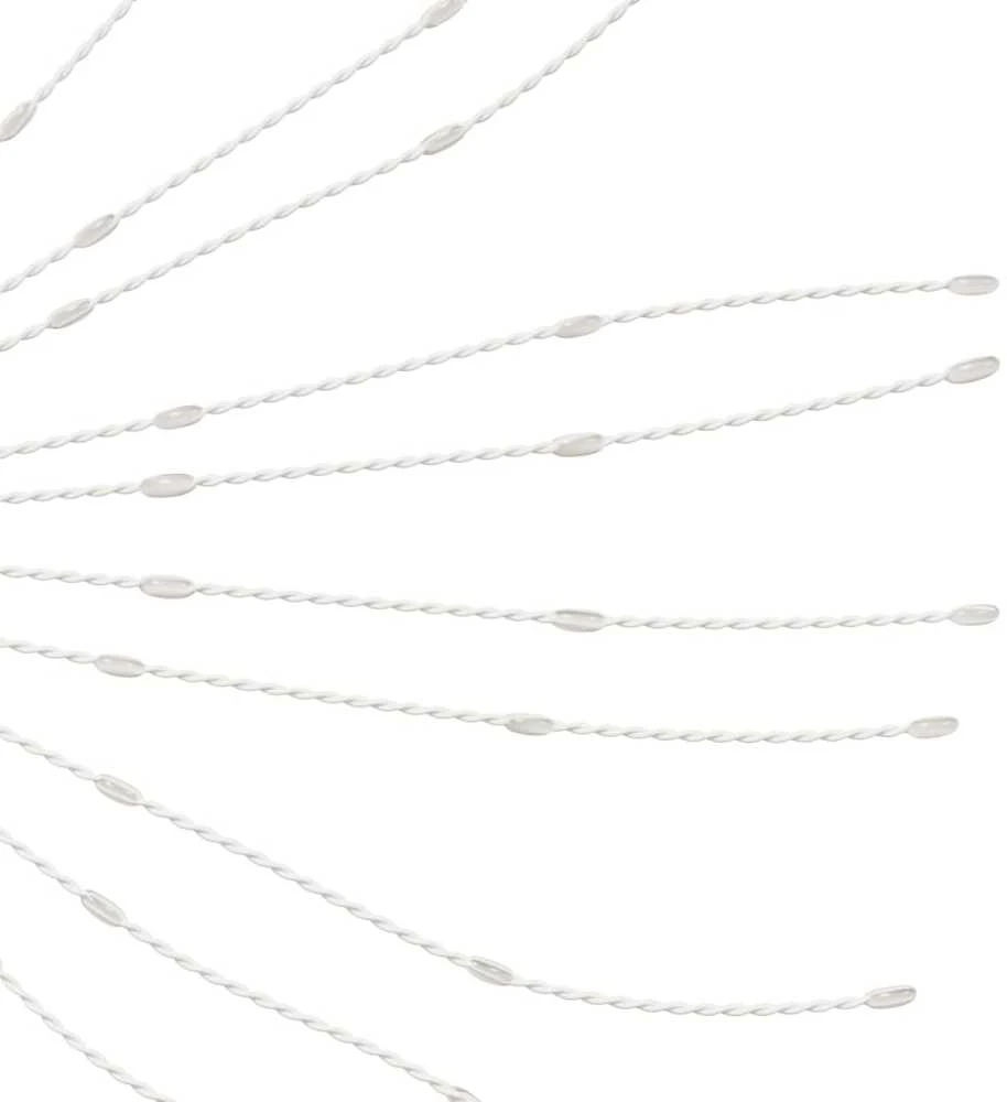 Kalėdinis šviestuvas fejerverkas, 140 šiltų baltų LED, 17cm