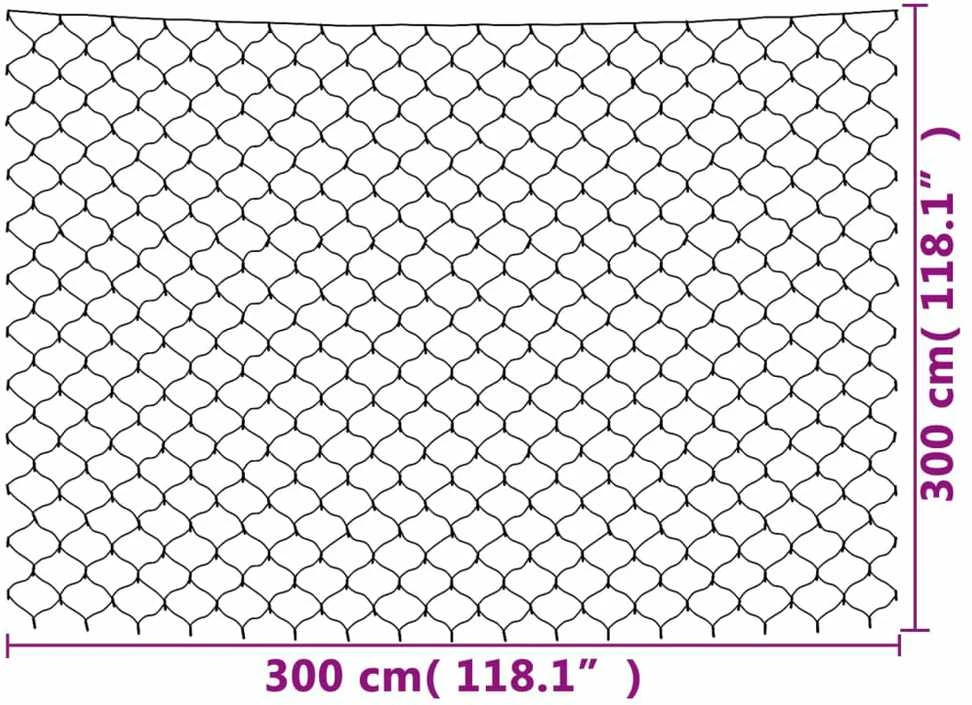 Kalėdinių lempučių tinklas, 3x3m, 306 šiltos baltos LED