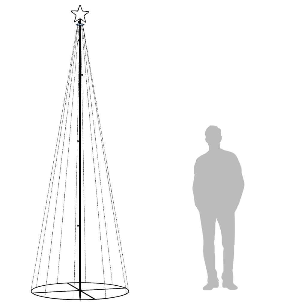 Kalėdų eglutė, 100x300cm, kūgio formos, 310 spalvotų LED