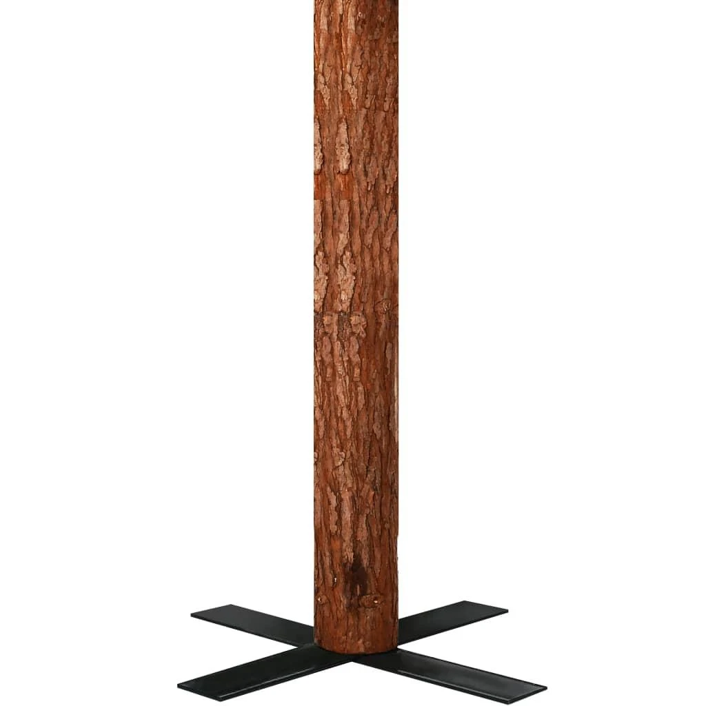 Kalėdų eglutė su kankorėžiais, žalia, 150cm, PVC ir mediena