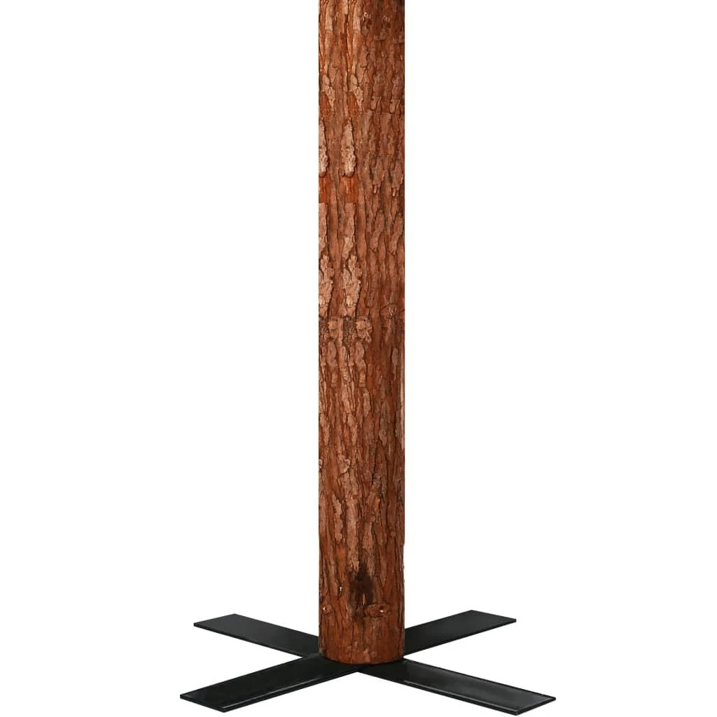 Kalėdų eglutė su kankorėžiais, žalia, 210cm, PVC ir mediena