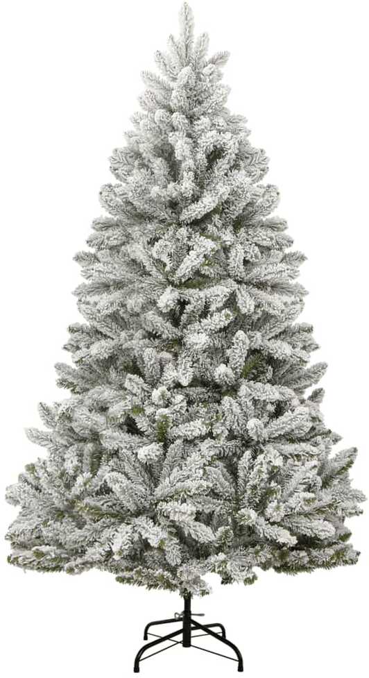 Kalėdų eglutė su šarnyrinėmis šakomis/LED/žaisliukais, 240cm