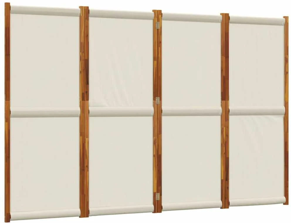 Kambario pertvara, 4 segmentai, šviesiai pilka, 280x180cm