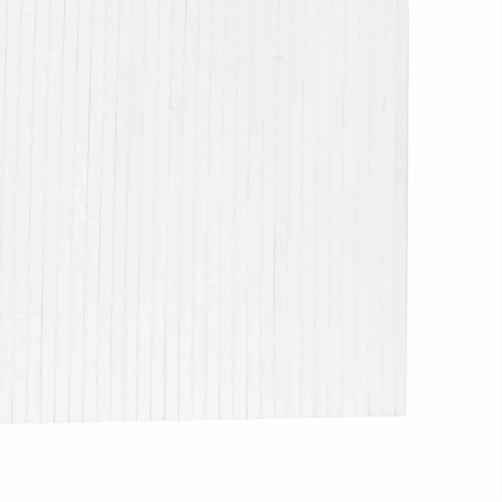 Kambario pertvara, baltos spalvos, 165x800cm, bambukas