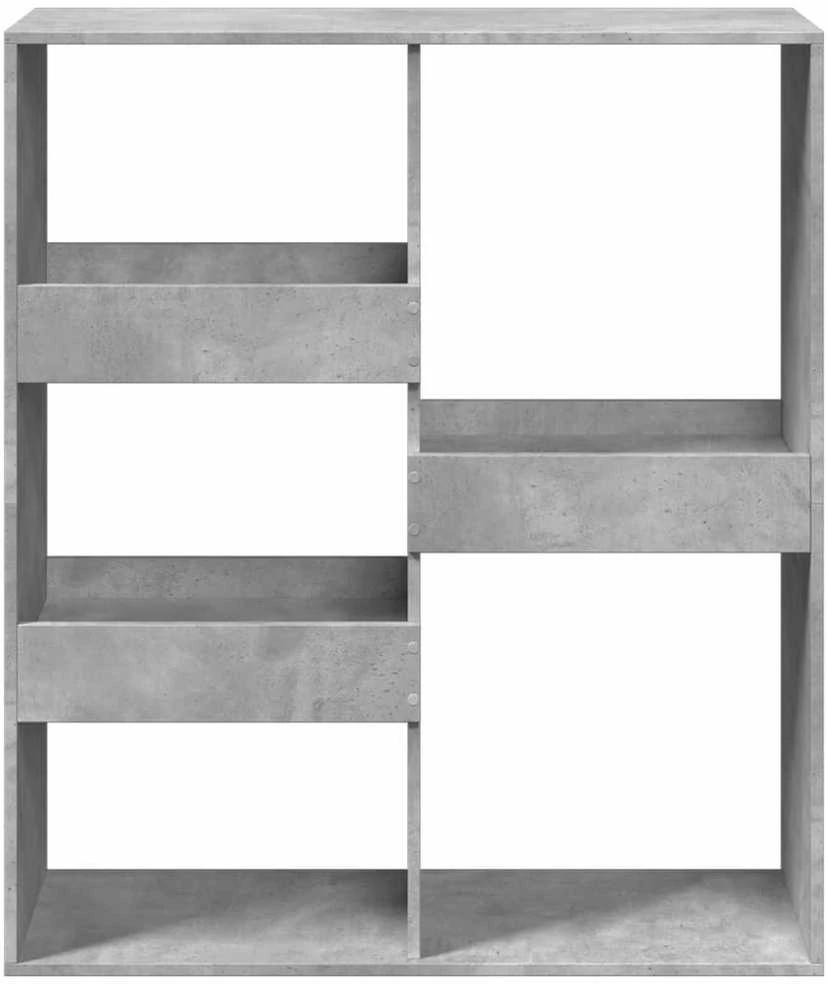 Kambario pertvara, betono, 100x33x115cm, apdirbta mediena