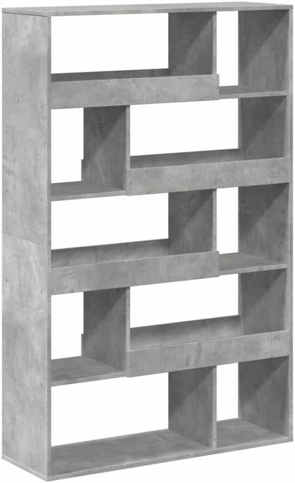 Kambario pertvara, betono pilka, 100x33x156,5cm, mediena