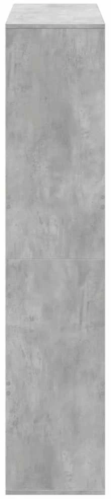 Kambario pertvara, betono pilka, 100x33x156,5cm, mediena