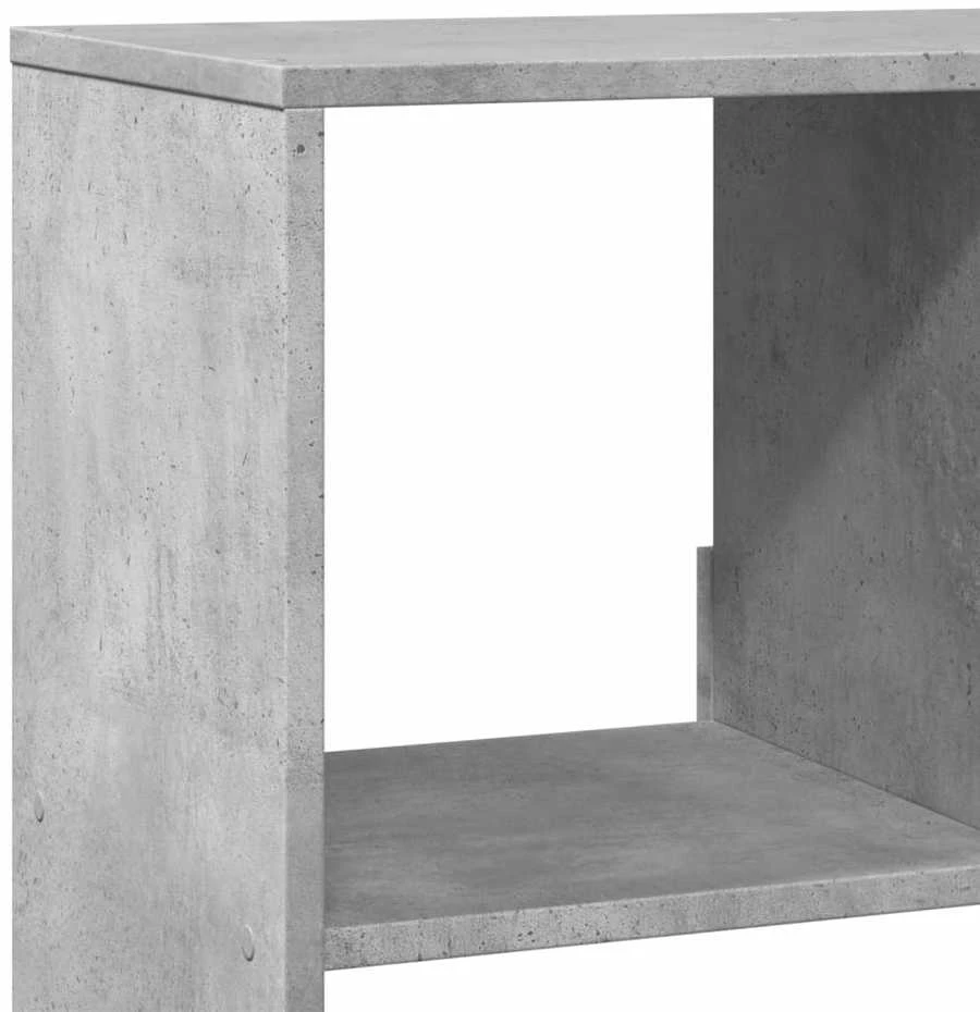Kambario pertvara, betono pilka, 100x33x156,5cm, mediena