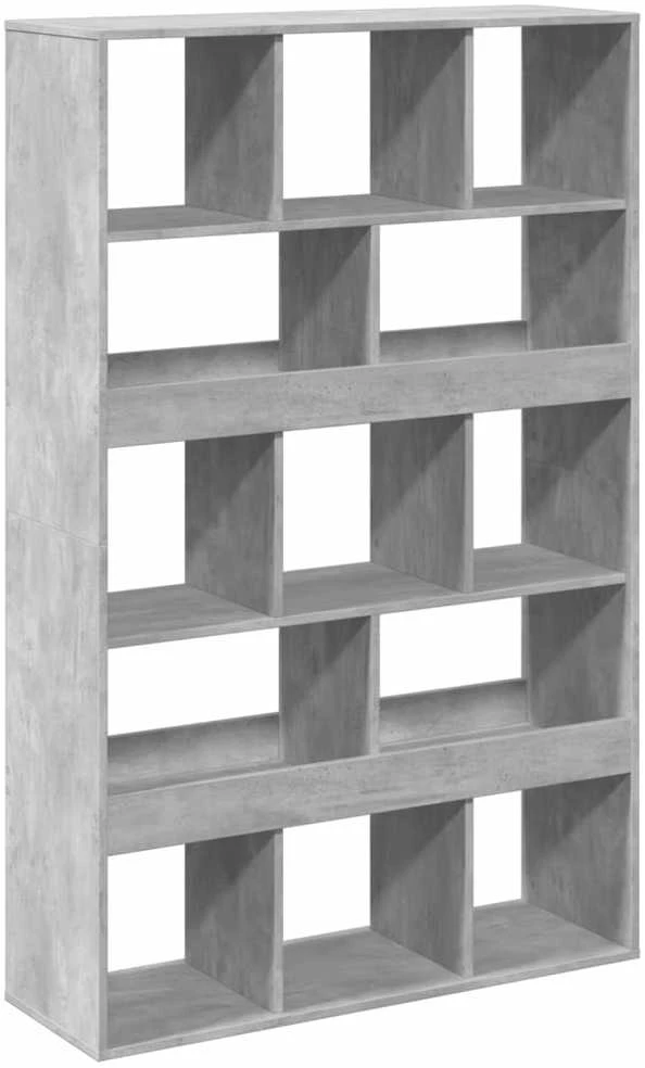 Kambario pertvara, betono pilka, 100x33x156,5cm, mediena