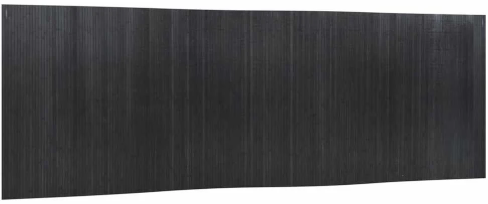 Kambario pertvara, pilkos spalvos, 165x600cm, bambukas