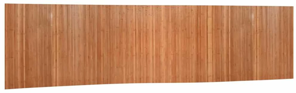 Kambario pertvara, rudos spalvos, 165x800cm, bambukas